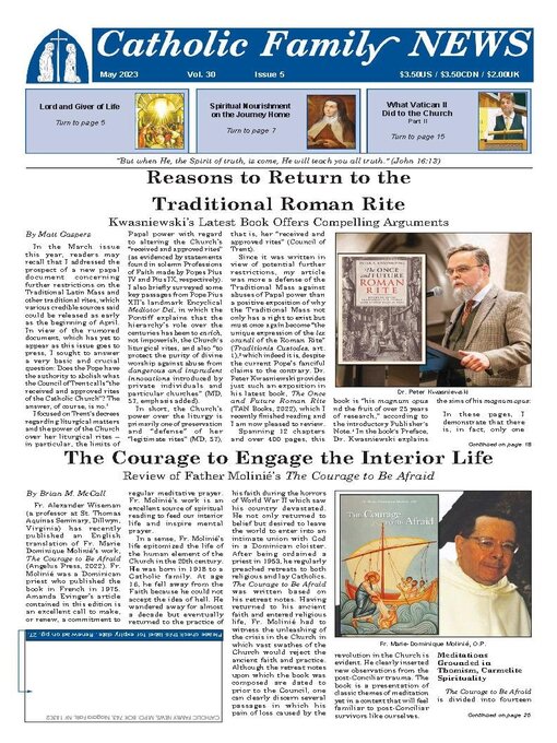 Title details for Catholic Family News by Catholic Family News - Available